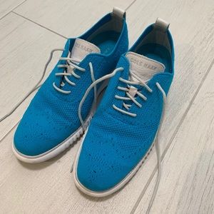 Cole Haan 2.Zerogrand Shoes. Blue/white 8